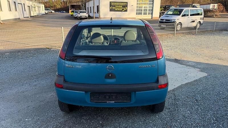 Gebraucht Opel Corsa 75 PS (55 kW) 2001 Blau Kleinwagen
