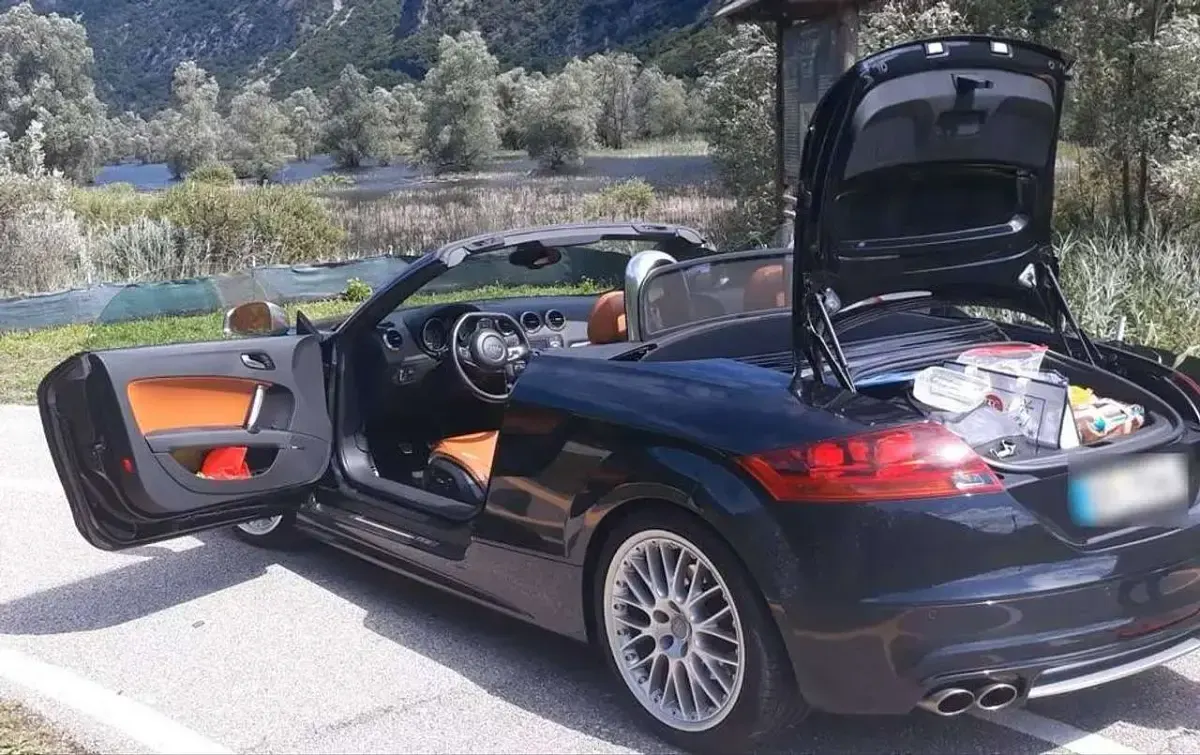Gebraucht Audi TT Roadster Ambiente 272 PS (200 kW) 2008 Schwarz Cabrio