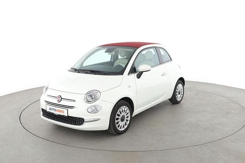 Weiß Gebraucht 2019 Fiat 500C Lounge Cabrio | 12.970 € (Fairer Preis) - Bild 1/3