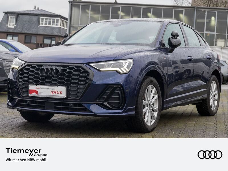 Blau Gebraucht 2021 Audi Q3 Sportback S-Line SUV | 30.640 € (Guter Preis) - Bild 1/4