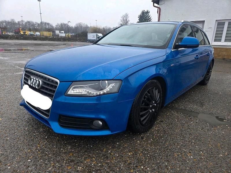 Gebraucht Audi A4 S-line plus 160 PS (117 kW) 2009 Blau Kombi