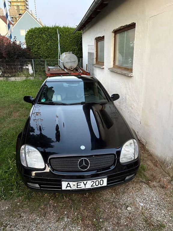 Schwarz Gebraucht 1999 Mercedes SLK200 Cabrio | 2.850 € (Superpreis) - Bild 1/4