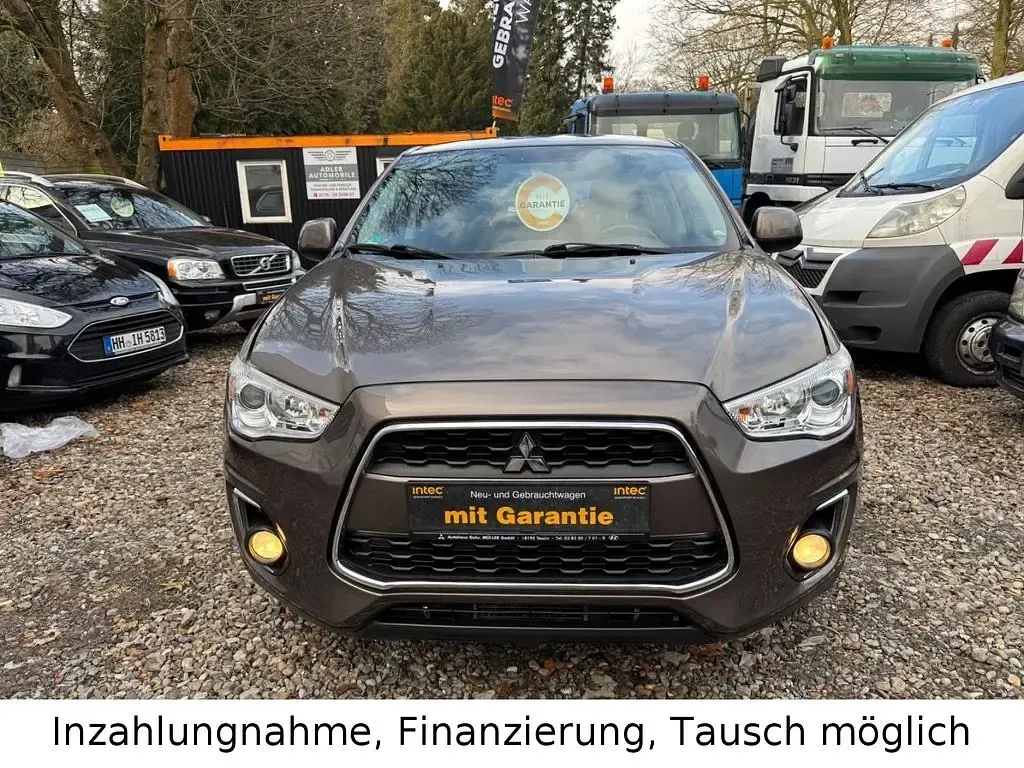 Gebraucht Mitsubishi ASX Invite 150 PS (110 kW) 2014 Braun SUV