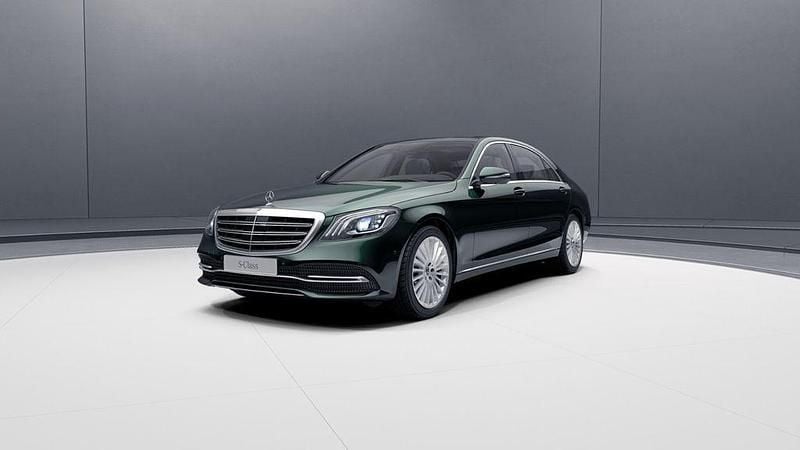 Smaragdgrün Gebraucht 2018 Mercedes S560 Limousine | 66.900 € (Superpreis) - Bild 1/4