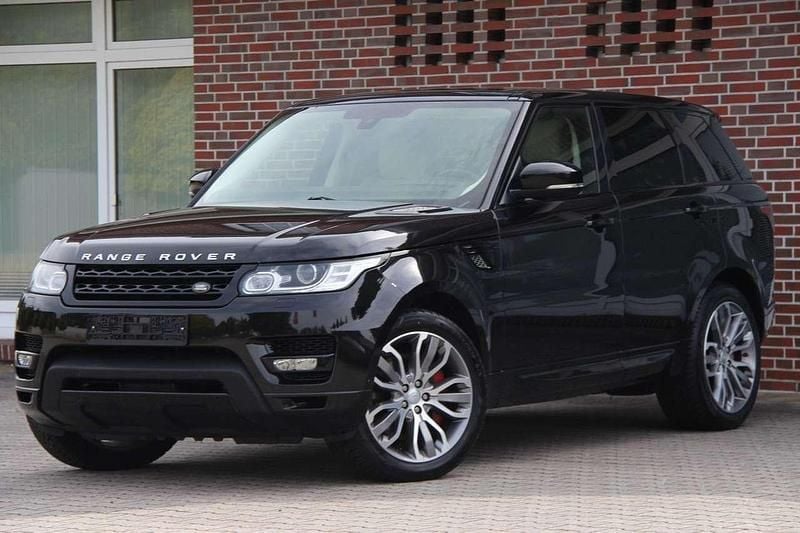 Santorini black Gebraucht 2014 Land Rover Range Rover Sport Autobiography Dynamic SUV | 18.900 € (Superpreis) - Bild 1/4