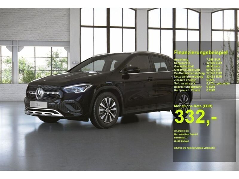 Schwarz Gebraucht 2021 Mercedes GLA250 SUV | 30.790 € (Superpreis) - Bild 1/3