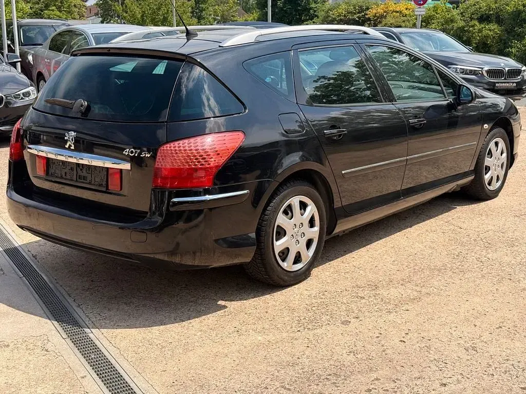Gebraucht Peugeot 407 Sport 109 PS (80 kW) 2010 Schwarz Kombi