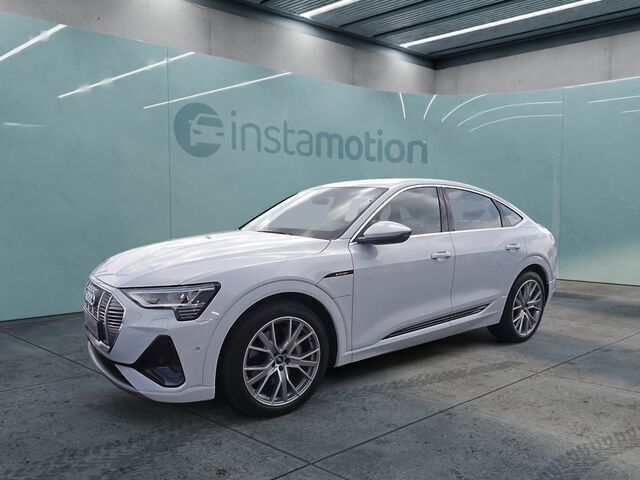 Gebraucht Audi e-tron Sportback S-Line 230 kW (313 PS) 2020 Weiß SUV