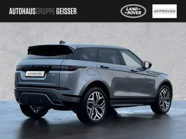 Grau Gebraucht 2023 Land Rover Range Rover evoque SE Dynamic SUV | 51.450 € (Teuer) - Bild 1/3