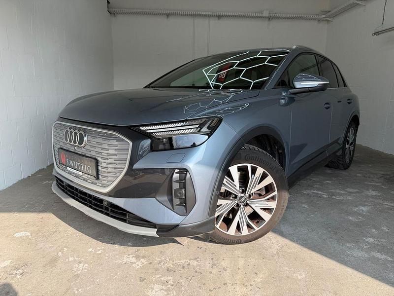 Gebraucht Audi Q4 e-tron Advanced 150 kW (204 PS) 2023 Blau SUV