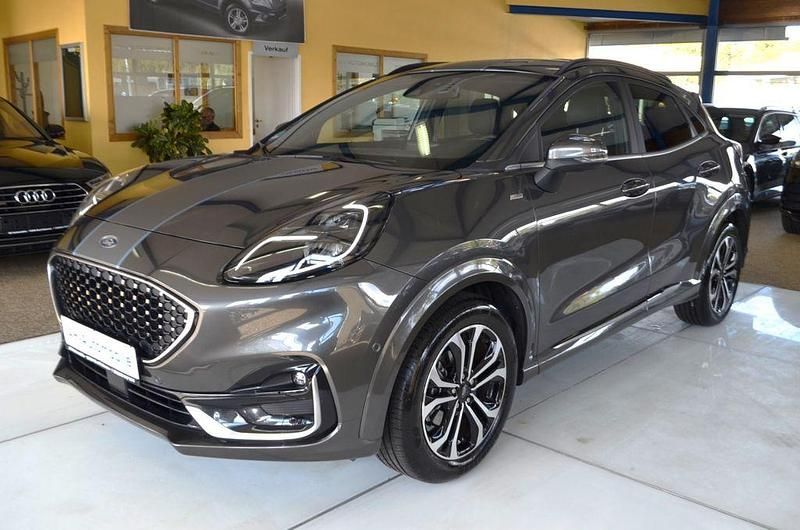 Grau Gebraucht 2021 Ford Puma Gen-E ST-Line SUV | 14.880 € (Fairer Preis) - Bild 1/4