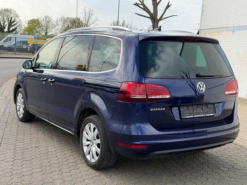 Gebraucht VW Sharan Highline 150 PS (110 kW) 2018 Blau Van / Kleinbus