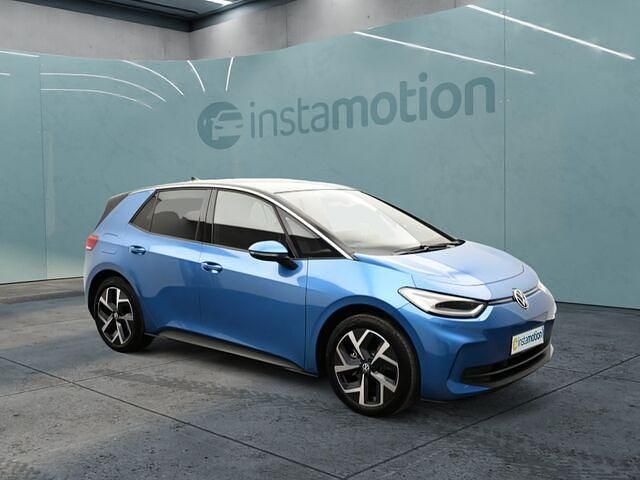 Blau Gebraucht 2023 VW ID.3 Pro Kleinwagen | 34.850 € - Bild 1/2