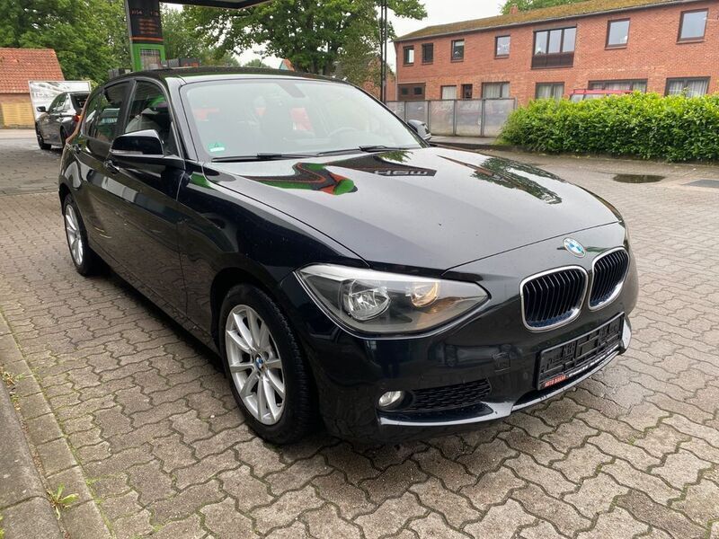 Schwarz Gebraucht 2014 BMW 116 Kleinwagen | 7.700 € (Guter Preis) - Bild 1/4