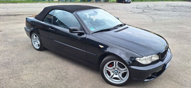 Schwarz Gebraucht 2006 BMW 318 Cabriolet Cabrio | 7.700 € (Teuer) - Bild 1/4