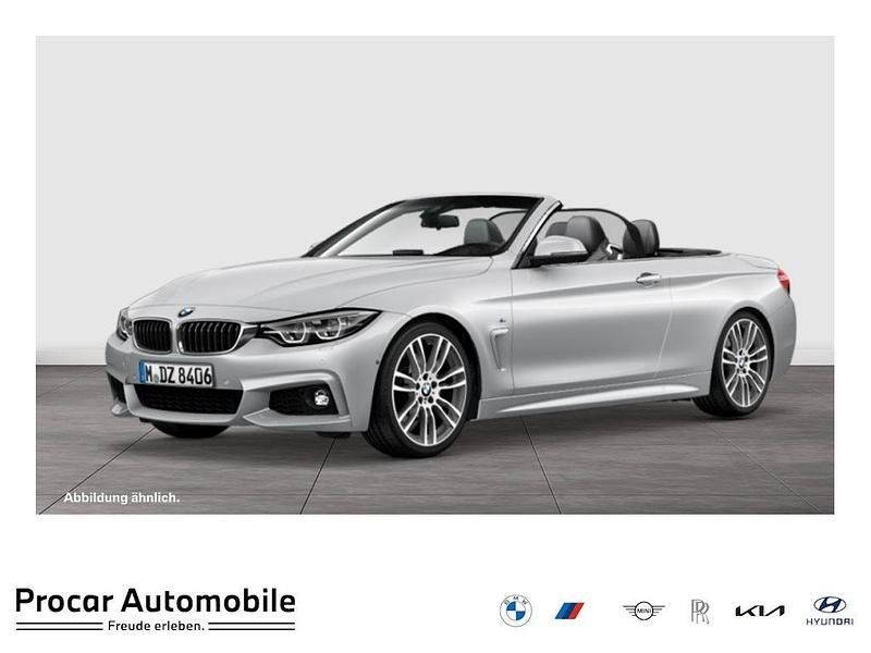 Silber Gebraucht 2018 BMW 430 Cabriolet M Sport Cabrio | 34.590 € (Etwas zu teuer) - Bild 1/4