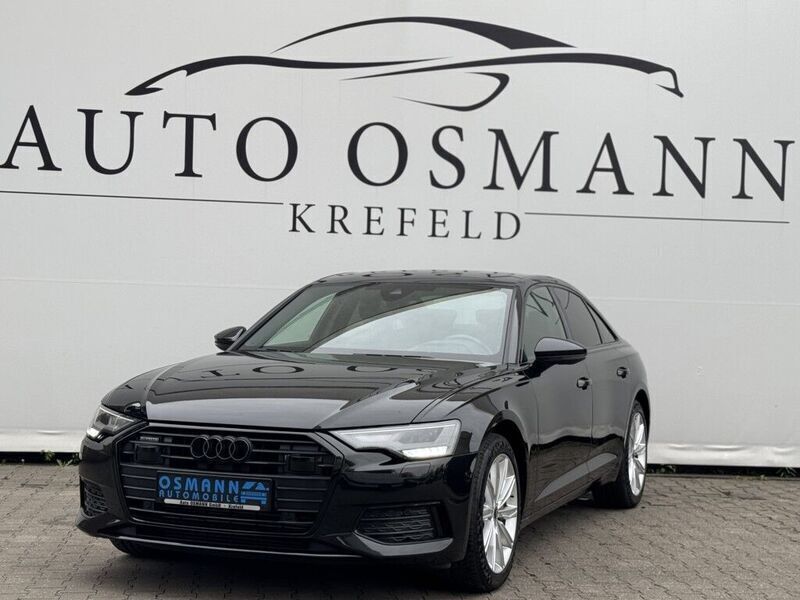 Mythosschwarz metallic Gebraucht 2023 Audi A6 Design Limousine | 42.500 € (Superpreis) - Bild 1/4