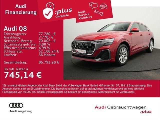 Gebraucht Audi Q8 S-Line 286 PS (210 kW) 2025 Chilirot metallic SUV
