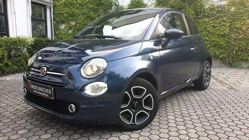 Blau Gebraucht 2023 Fiat 500 Club Kleinwagen | 10.450 € (Superpreis) - Bild 1/4