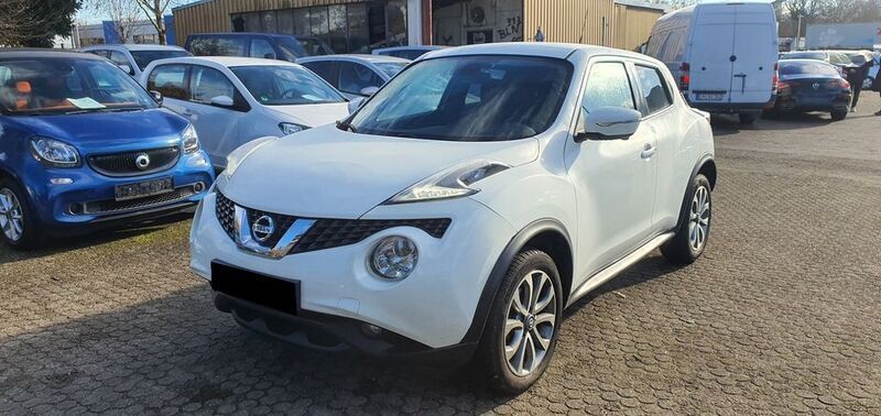 Weiß Gebraucht 2015 Nissan Juke SUV | 6.900 € (Fairer Preis) - Bild 1/4