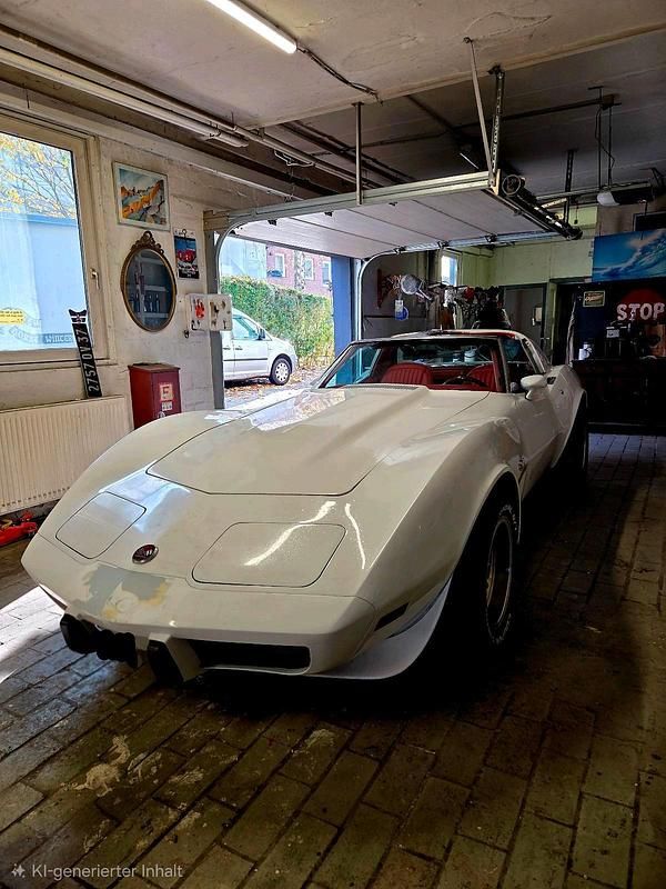 Gebraucht Corvette Stingray 180 PS (132 kW) 1976 Weiß Cabrio