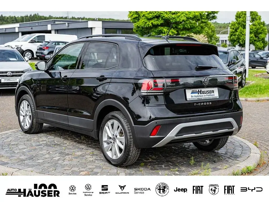 Gebraucht VW T-Cross Life 116 PS (85 kW) 2025 Schwarz SUV
