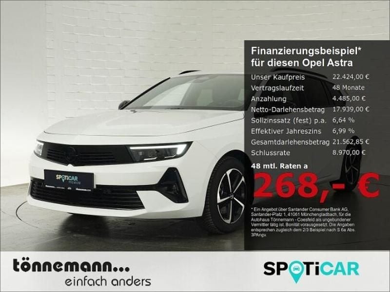 Arktis weiß Gebraucht 2024 Opel Astra Kombi | 22.424 € (Guter Preis) - Bild 1/4