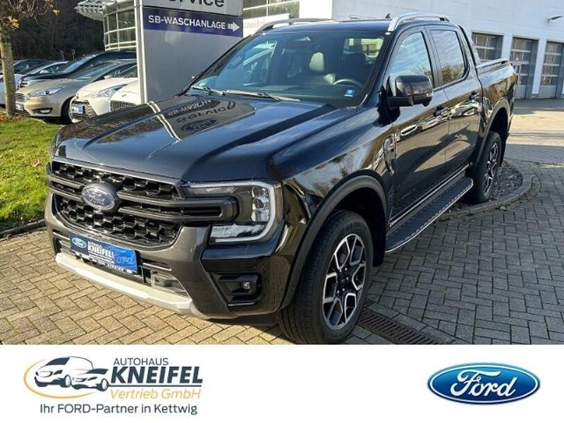 Schwarz Gebraucht 2023 Ford Ranger Wildtrack Abholung | 42.950 € (Fairer Preis) - Bild 1/4