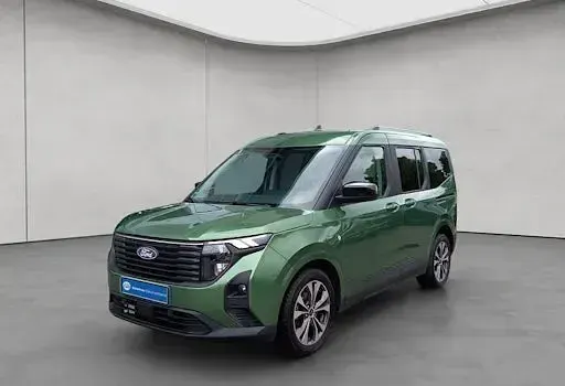 Gebraucht Ford Tourneo Courier Titanium 125 PS (91 kW) 2024 Grün metallic Van / Kleinbus