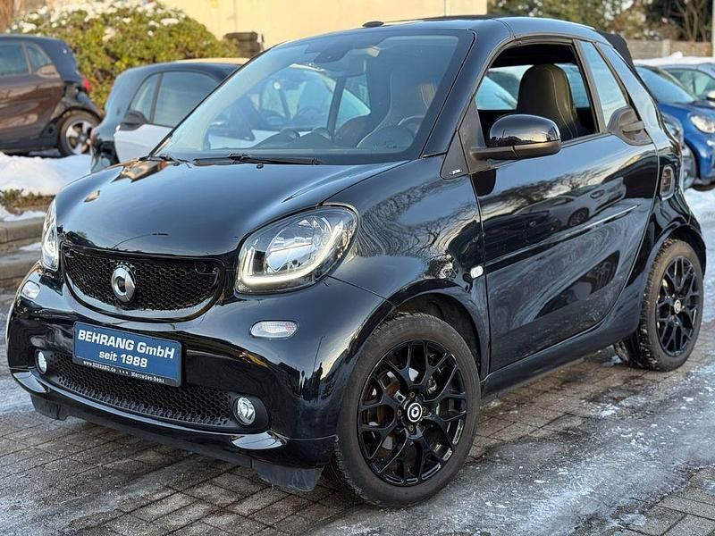 Gebraucht Smart ForTwo Cabrio Prime 90 PS (66 kW) 2017 Schwarz Cabrio