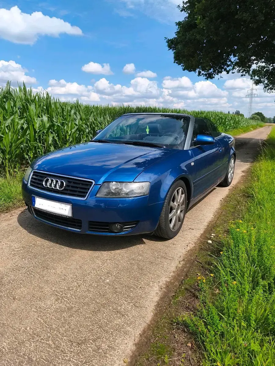 Gebraucht Audi A4 Cabriolet 163 PS (119 kW) 2004 Blau Cabrio
