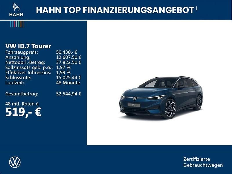 Gebraucht VW ID.7 Pro 210 kW (286 PS) 2025 Aquamarinblau metallic Kombi