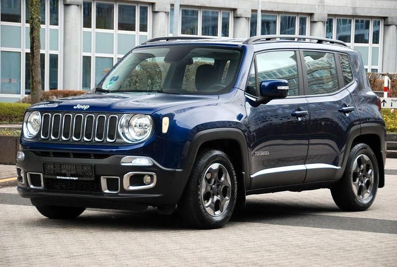 Gebraucht Jeep Renegade Longitude 140 PS (102 kW) 2017 Blau SUV