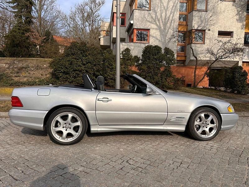 Gebraucht Mercedes SL500 306 PS (225 kW) 2001 Rot Cabrio