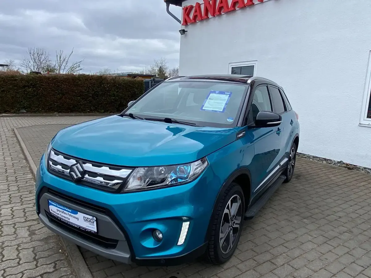 Gebraucht Suzuki Vitara Comfort+ 120 PS (88 kW) 2015 Grün SUV