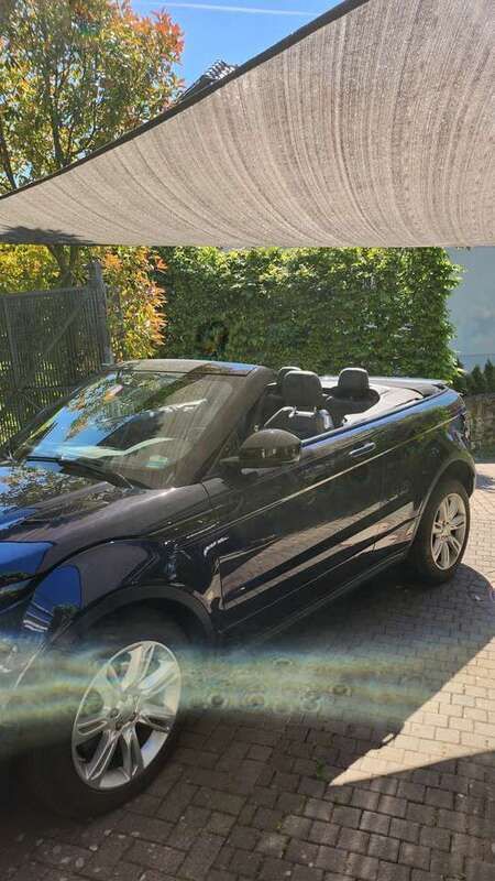 Blau Gebraucht 2017 Land Rover Range Rover evoque HSE Dynamic Cabrio | 54.000 € - Bild 1/4