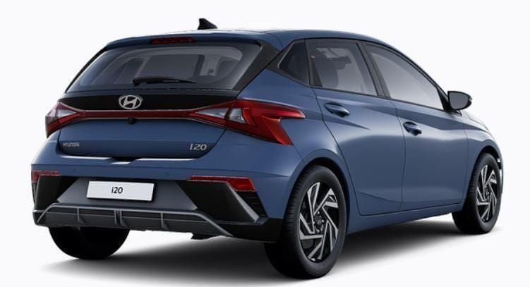 Neu Hyundai i20 90 PS (66 kW) 2025 Blau Kleinwagen