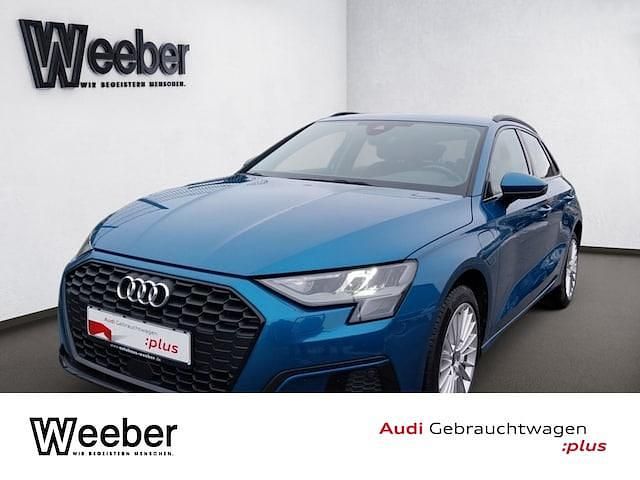 Atollblau metallic Gebraucht 2023 Audi A3 Sportback e-tron Advanced Plus Kleinwagen | 22.990 € (Fairer Preis) - Bild 1/4