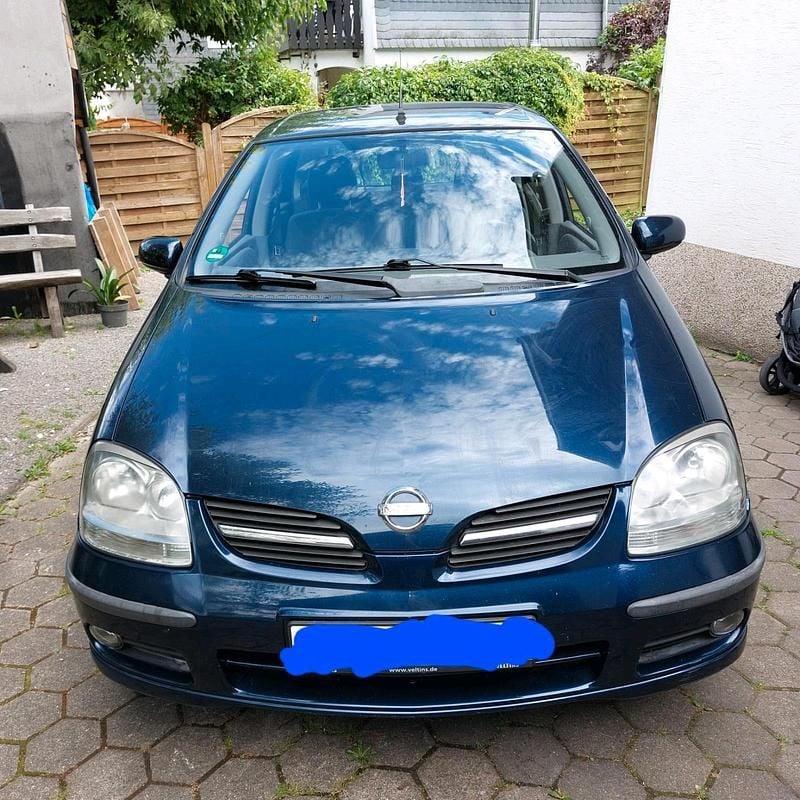 Blau Gebraucht 2004 Nissan Almera Tino Van / Kleinbus | 700 € (Guter Preis) - Bild 1/4