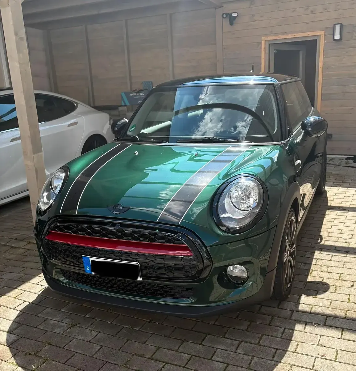 Używany Mini Cooper 136 KM (100 kW) 2015 Zielony Hatchback
