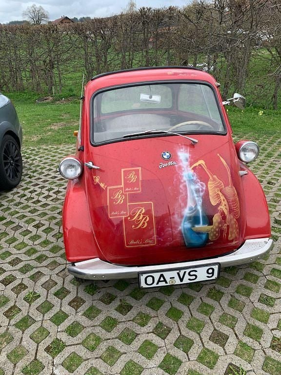 Rot Gebraucht 1958 BMW Isetta 250 Coupé | 16.800 € - Bild 1/4