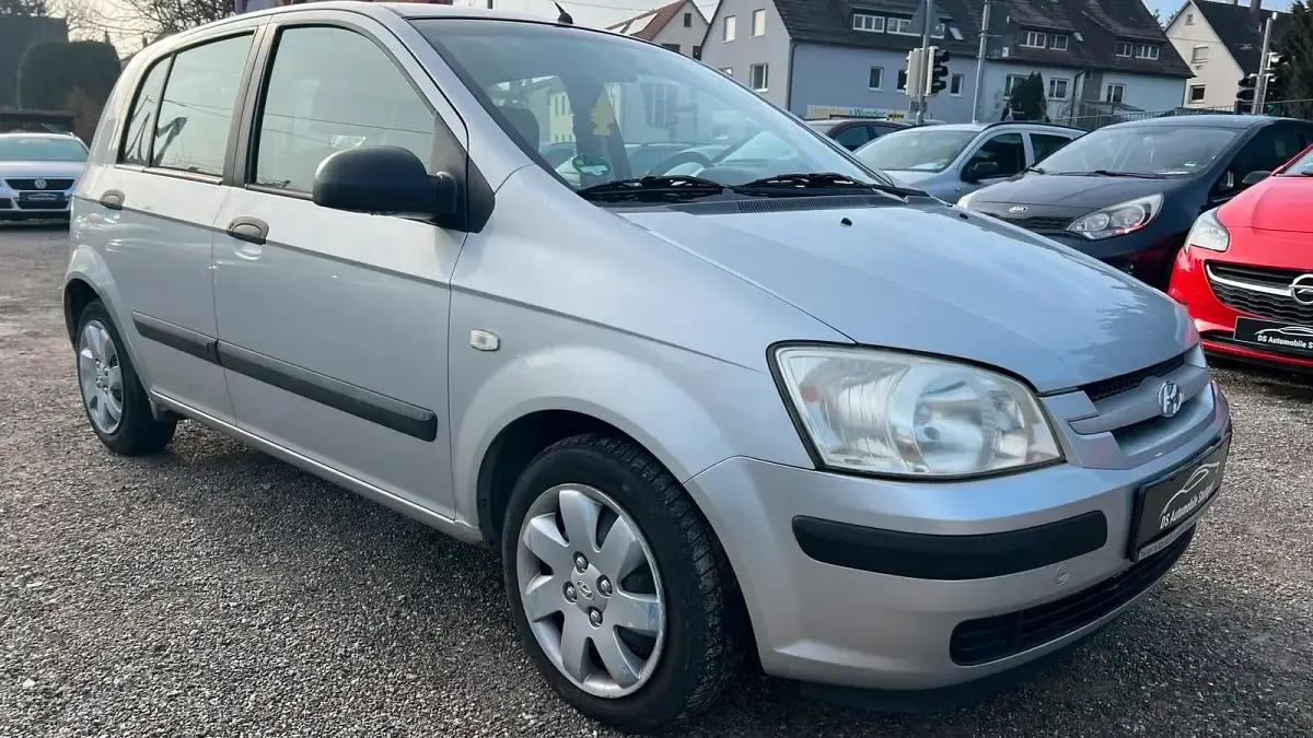 Gebraucht Hyundai Getz 63 PS (46 kW) 2005 Silber Kleinwagen