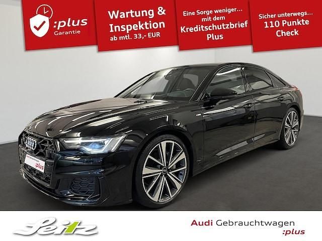 Brillantschwarz Gebraucht 2023 Audi A6 S-Line Limousine | 43.349 € (Fairer Preis) - Bild 1/2