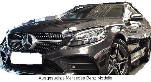 Grau Gebraucht 2020 Mercedes C300 AMG line Limousine | 28.700 € (Superpreis) - Bild 1/4