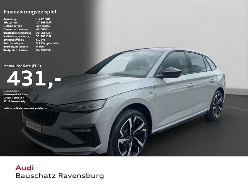 Grau Gebraucht 2022 Skoda Scala Monte Carlo Kleinwagen | 34.950 € - Bild 1/4