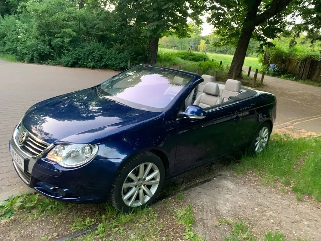 Gebraucht VW Eos 250 PS (183 kW) 2006 Blau Cabrio