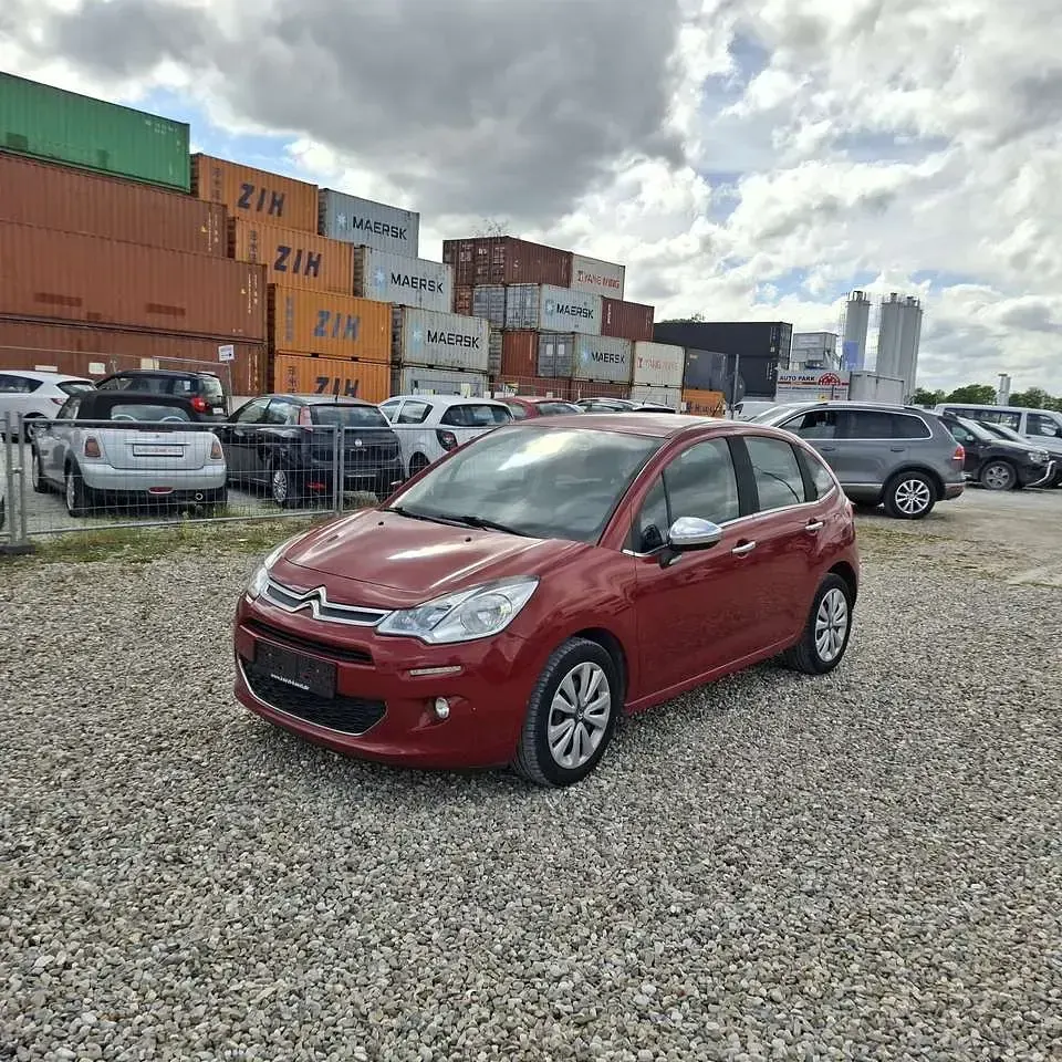 Używany Citroën C3 PureTech 68 KM (50 kW) 2014 Bordeux metallic Sedan/Limuzyna