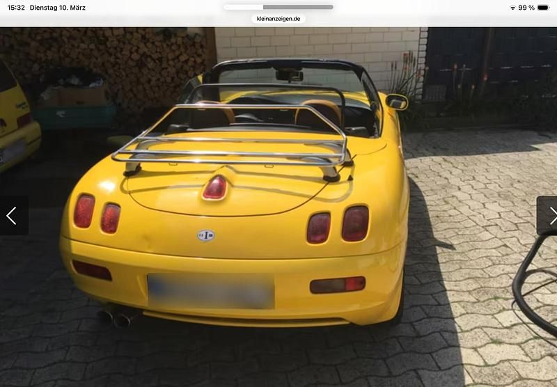Gebraucht Fiat Barchetta 131 PS (96 kW) 2000 Gelb Cabrio