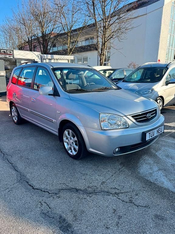 Silber Gebraucht 2006 Kia Carens EX Van / Kleinbus | 3.490 € - Bild 1/4