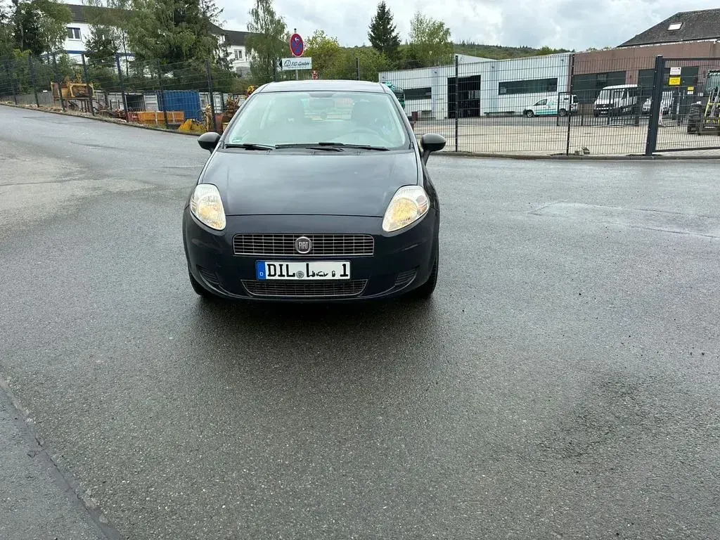 Gebraucht Fiat Punto Evo Dynamic 65 PS (47 kW) 2009 Blau Kleinwagen